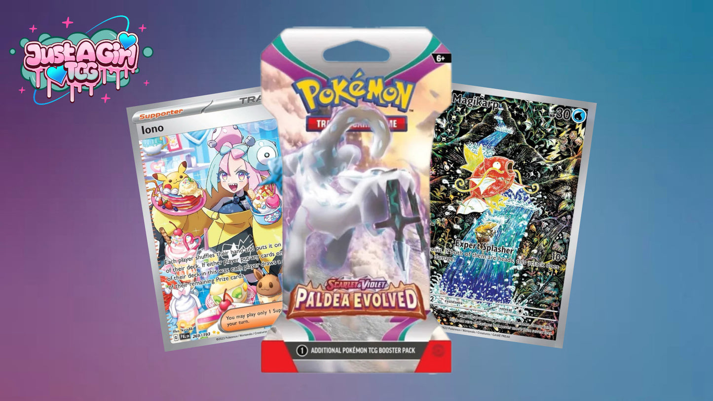 PALDEA EVOLVED SLEEVED BOOSTER PACK