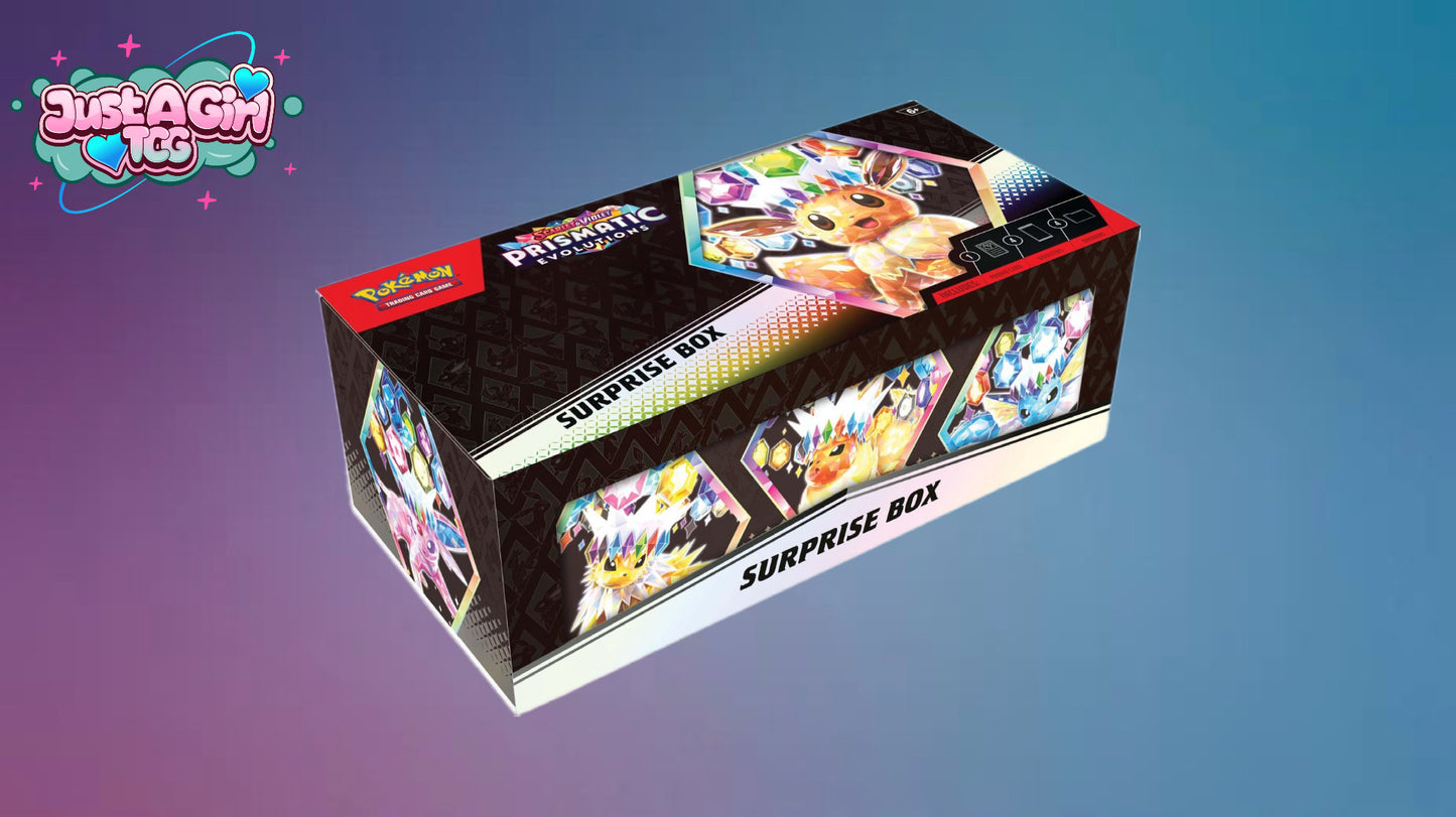 Prismatic Evolutions Surprise Box