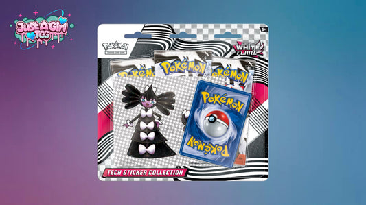 White Flare Tech Sticker Collection