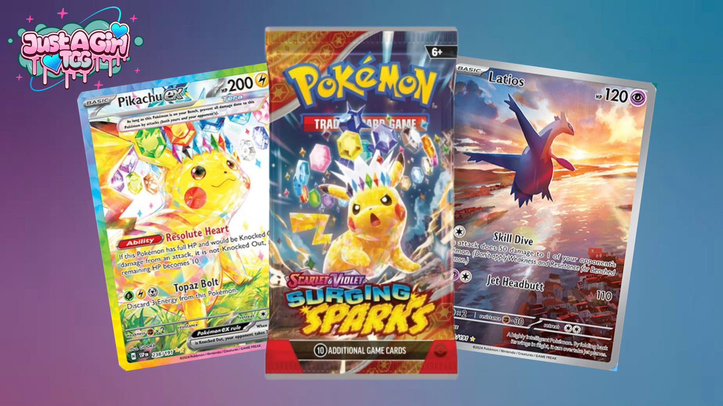 SURGING SPARKS BOOSTER PACK